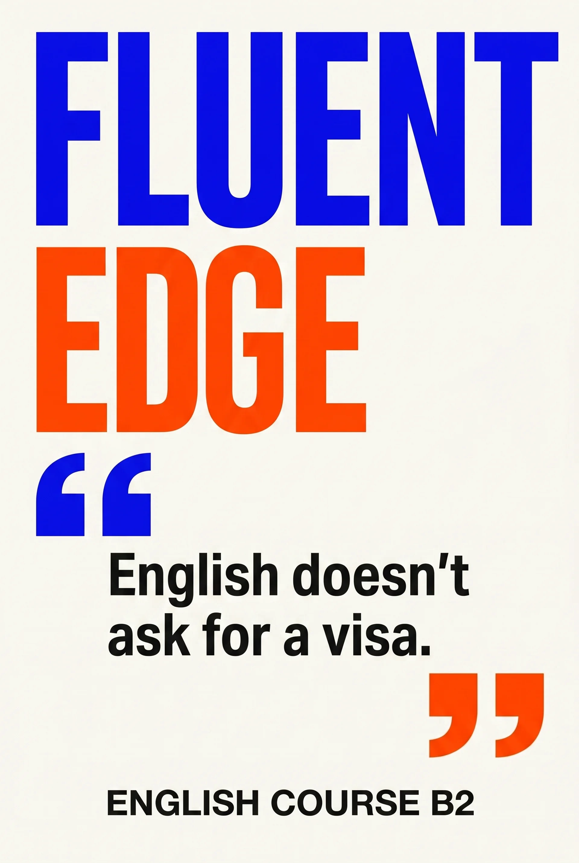Обложка B2 FLUENT EDGE